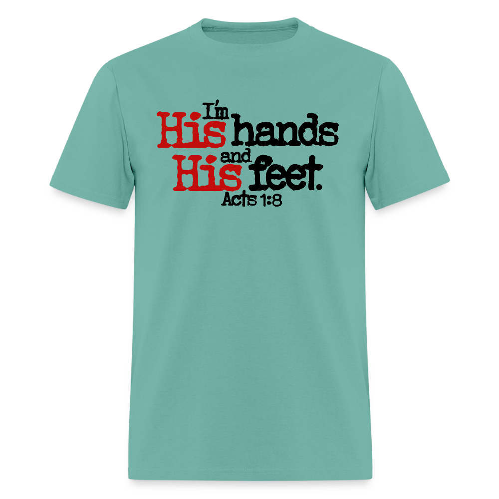 I'm His Hands His Feet - aquatic