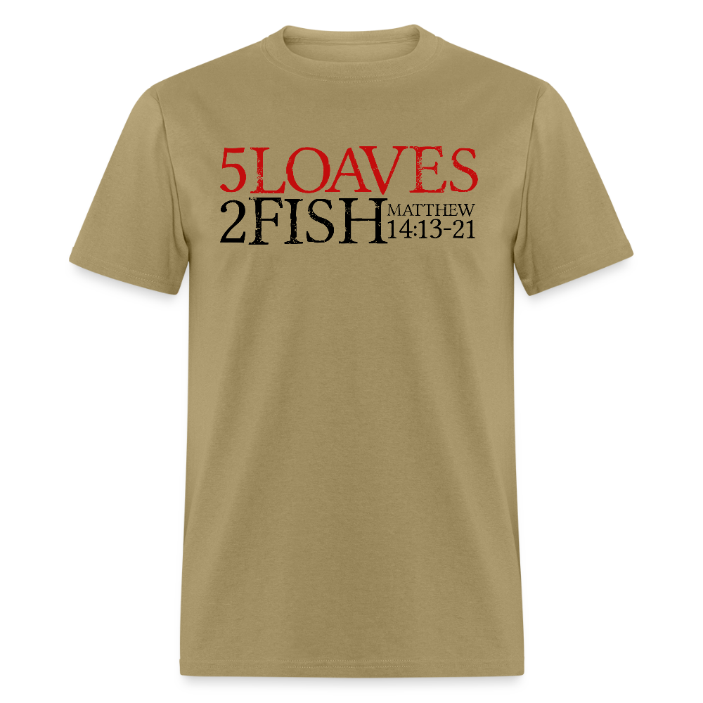 5 Loaves 2 Fish - khaki