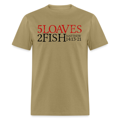 5 Loaves 2 Fish - khaki
