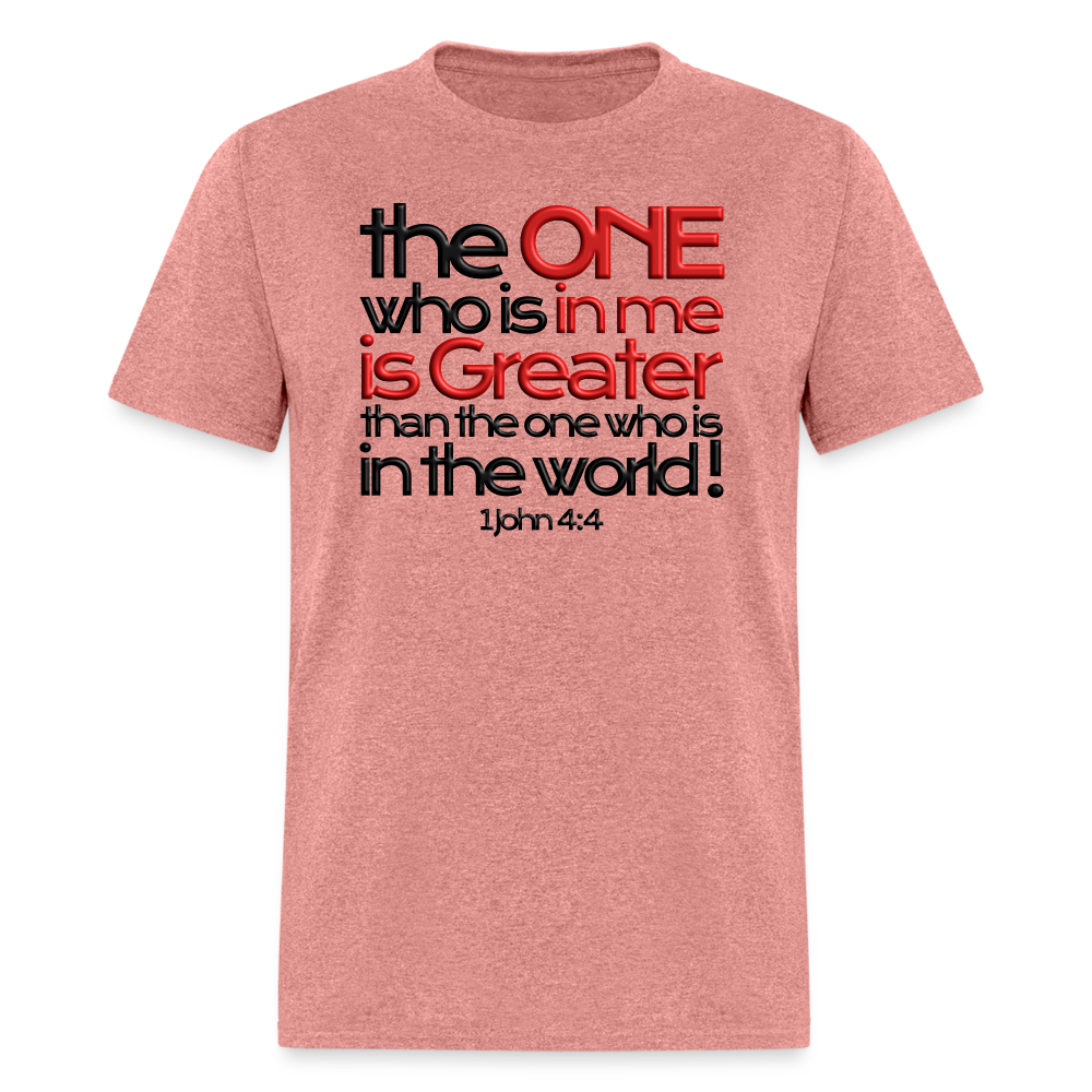 One In Me Is Greater - heather mauve