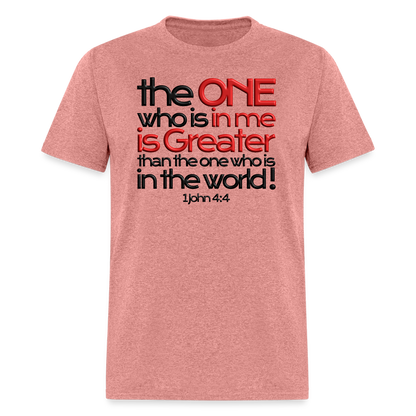 One In Me Is Greater - heather mauve