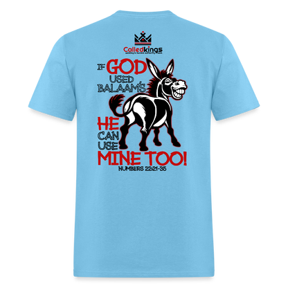 Balaam's Donkey - aquatic blue
