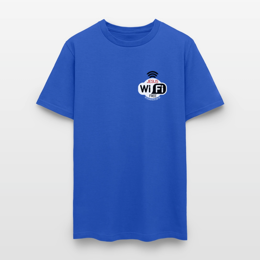 Jesus Strong Wireless Connection - royal blue