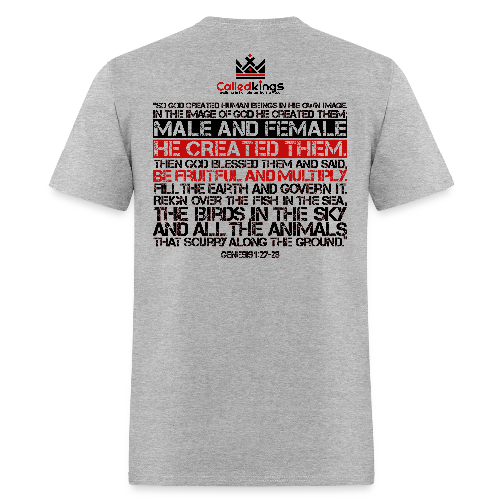 Man Made 4 Kingdom Impact - heather gray