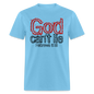 God Can't Lie - aquatic blue