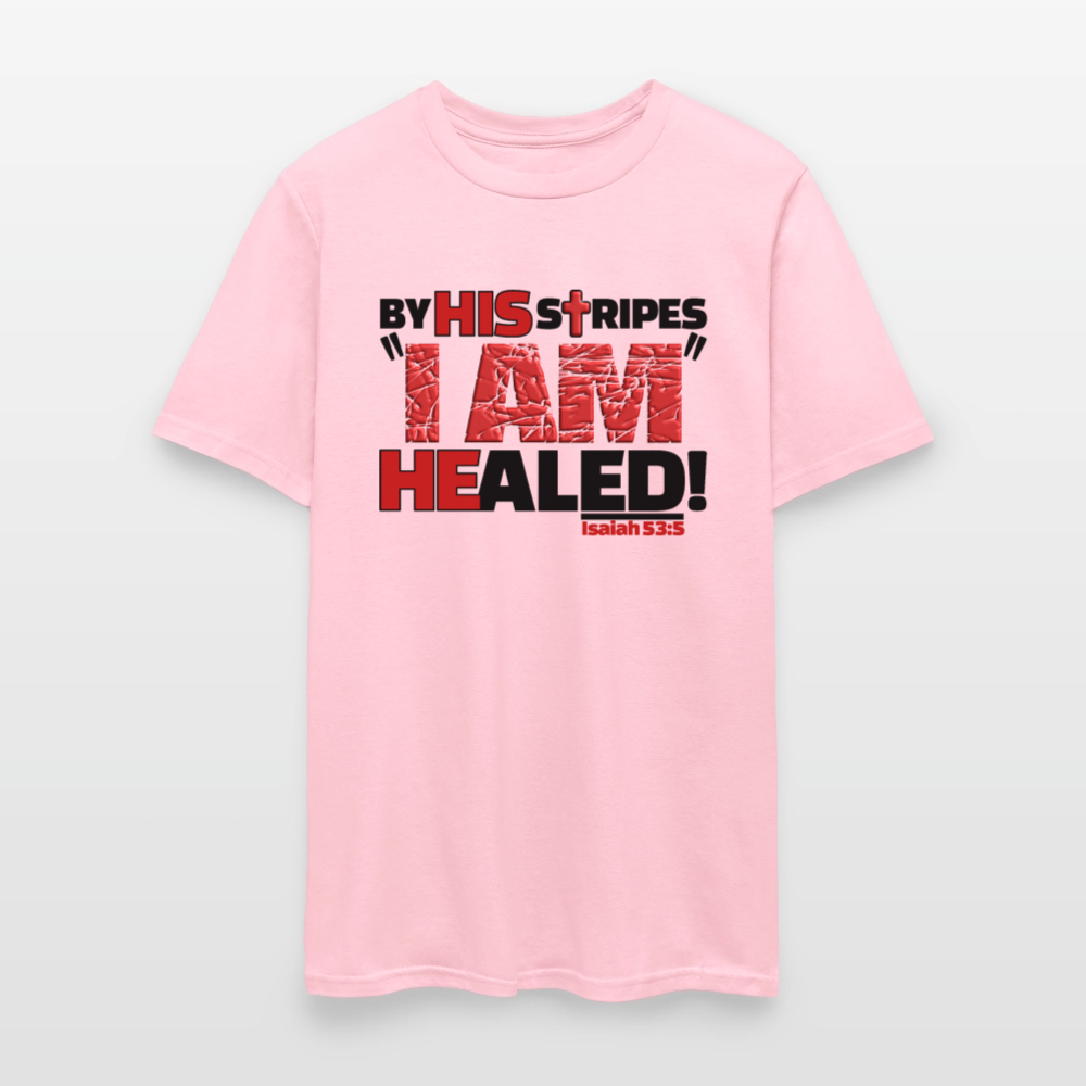 By His Stripes I Am Healed - pink