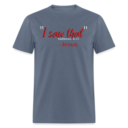 I Saw That - denim